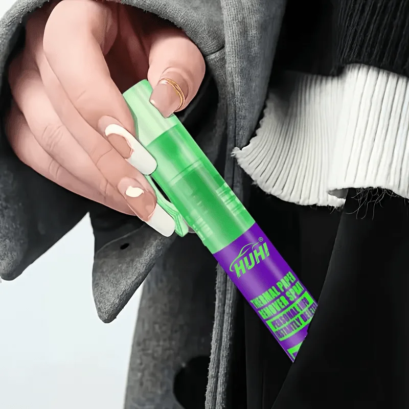 Privacy Protection Eraser Spray Pen‑Thermal Paper Corrector, Fast Data Erasure, Personal Info Protection, Portable Quick Tool