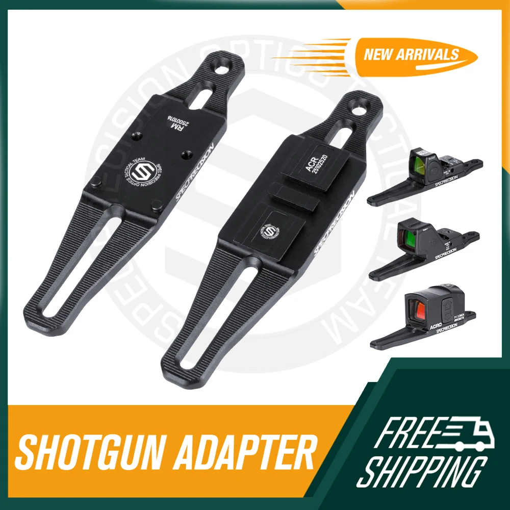 

Specprecision Shotgun Red Dot Sight Mount For RM/CRO Sight Adapter Base Plate Made By Aluminum Only Mount