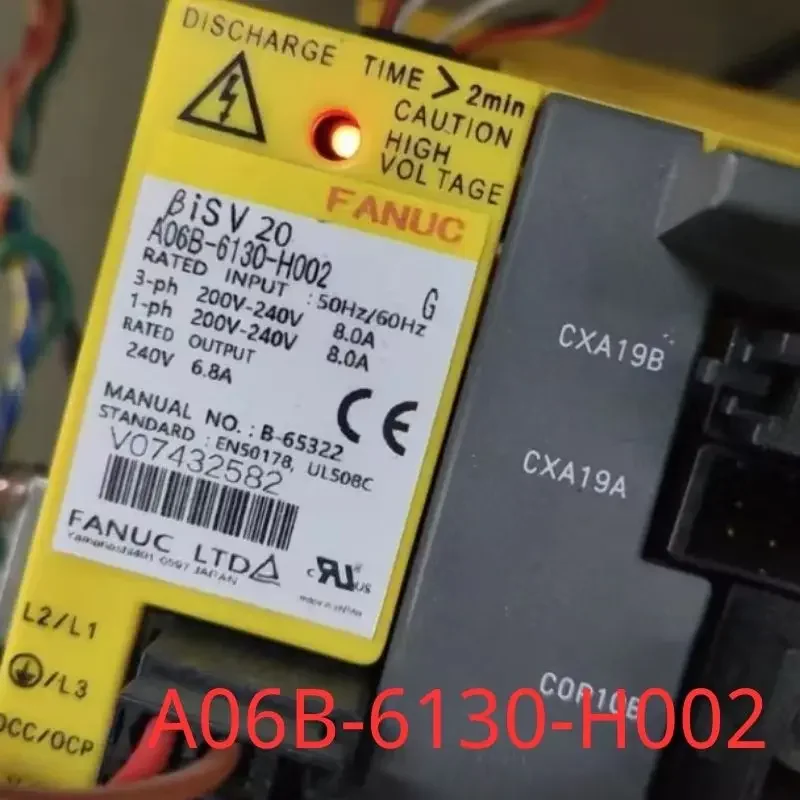 

A06B-6130-H002 Fanuc Drive Brand A06B 6130 H002