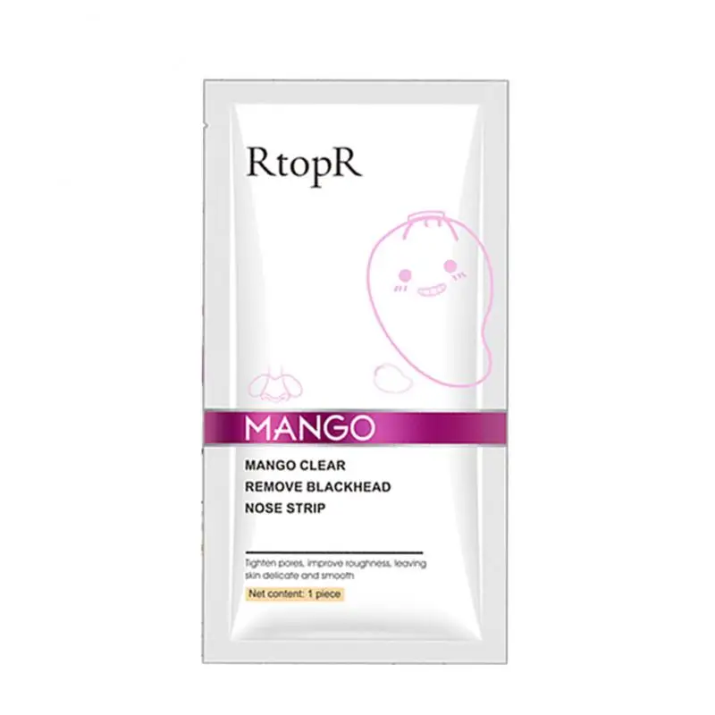 Mango Mitesser Entferner Nasen maske Öl kontrolle Tiefen reinigungs maske Akne Poren streifen Facelift ing Straffende Nase Peeling Hautpflege