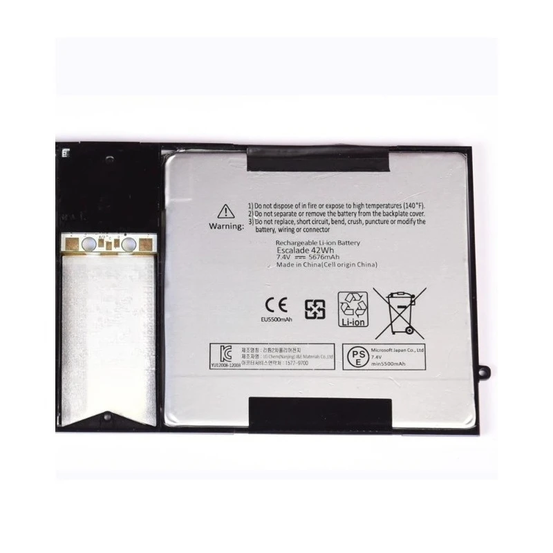 Brand New High Quality 7.4V 5676mAh P21GU9 Laptop Battery For Pro 1 1514 tablet PC Microsoft Surface Pro 2 1601