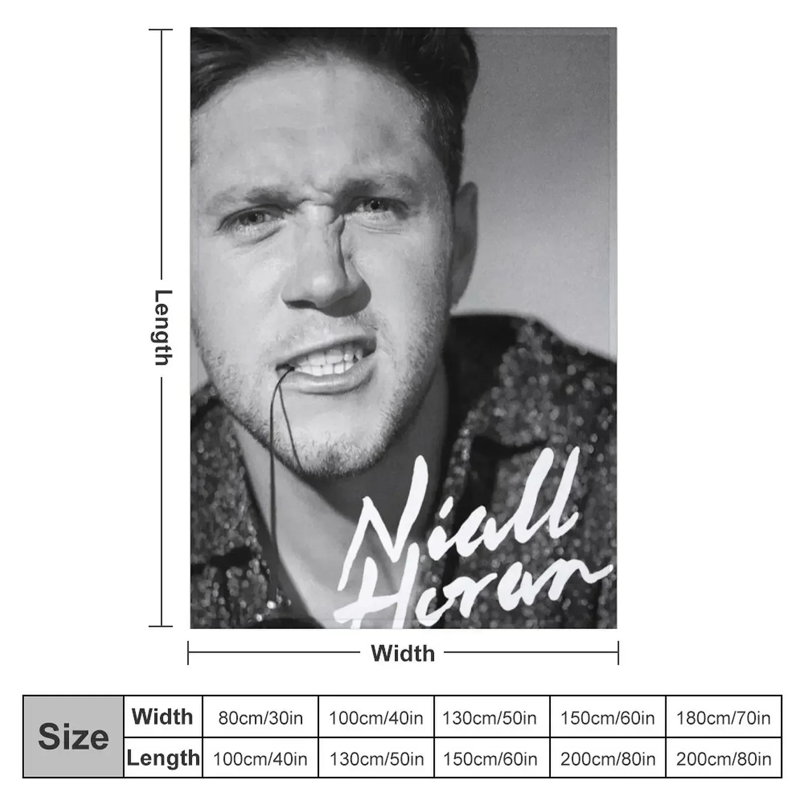 Sevennal Niall Nice To Meet Ya North American Tour 2020 Throw Blanket Soft Big Bed linens Thin anime Sleeping Bag Blankets