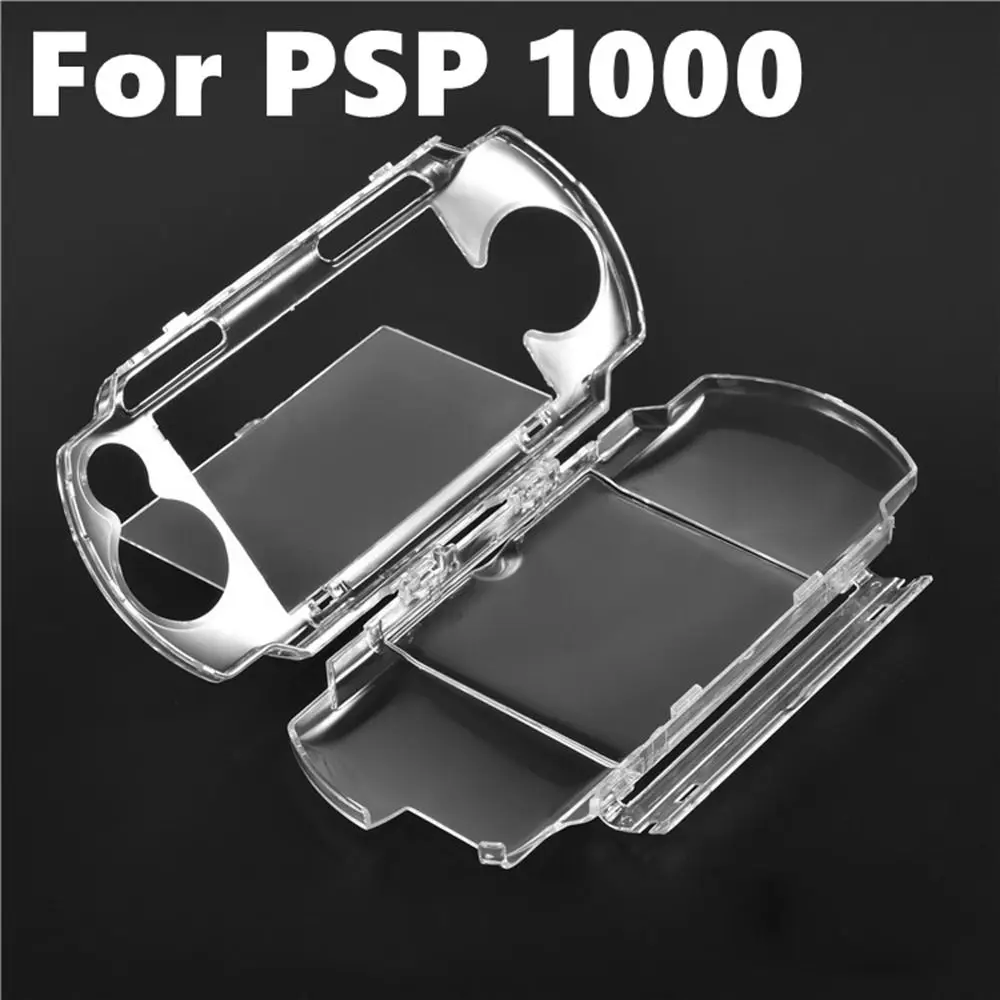غلاف حماية للكمبيوتر الشخصي، غطاء حماية مضيف شفاف مقاوم للخدش، ملحقات وحدة التحكم في الألعاب لمنع السقوط الصلب لـ PSP1000 #2