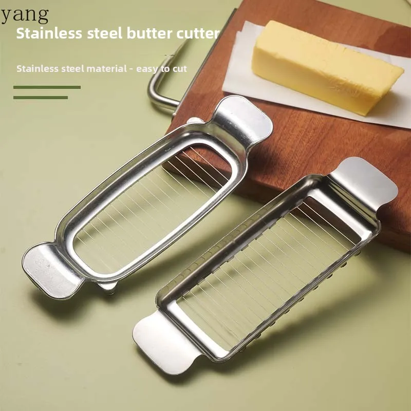 LMM Stainless Steel Cheese Butter Split Cut Cheese Home Kitchen Baking Tools