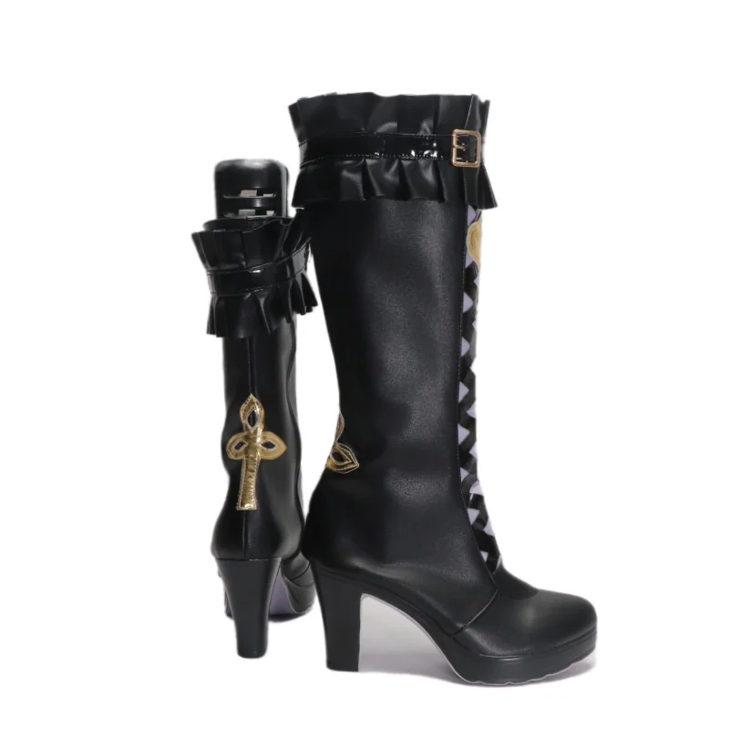 De Herta Cosplay Kostuum Laarzen Schoenen Game Honkai: Star Rail Dames HSR De Herta Schoenen