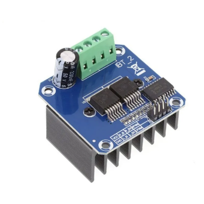 Double BTS7960 H-Bridge High-Power Motor Driver Module
