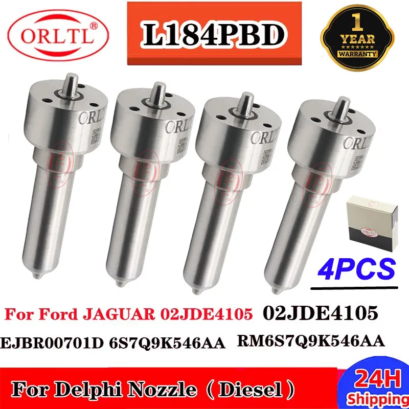 

4 шт. L184PBD L184PRD дизельная насадка для Ford EJDR00701D EJDR00401D EJBR00701D 6S7Q9K546AA RM6S7Q9K546AA JAGUAR 02JDE4105