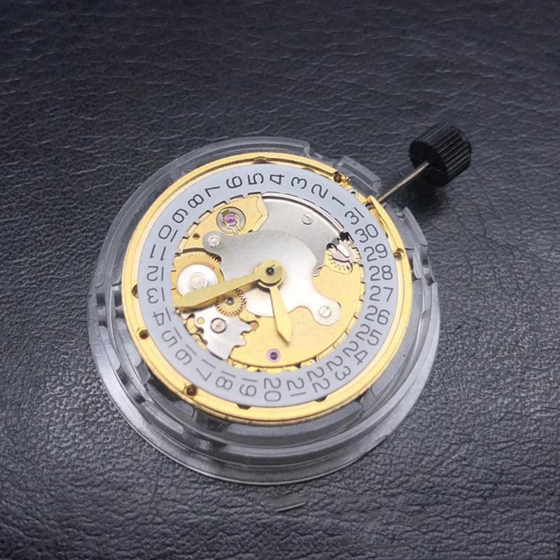 Watch spare parts mechanical movement Shanghai 2824 movement silver gold domestic high quality stable performance