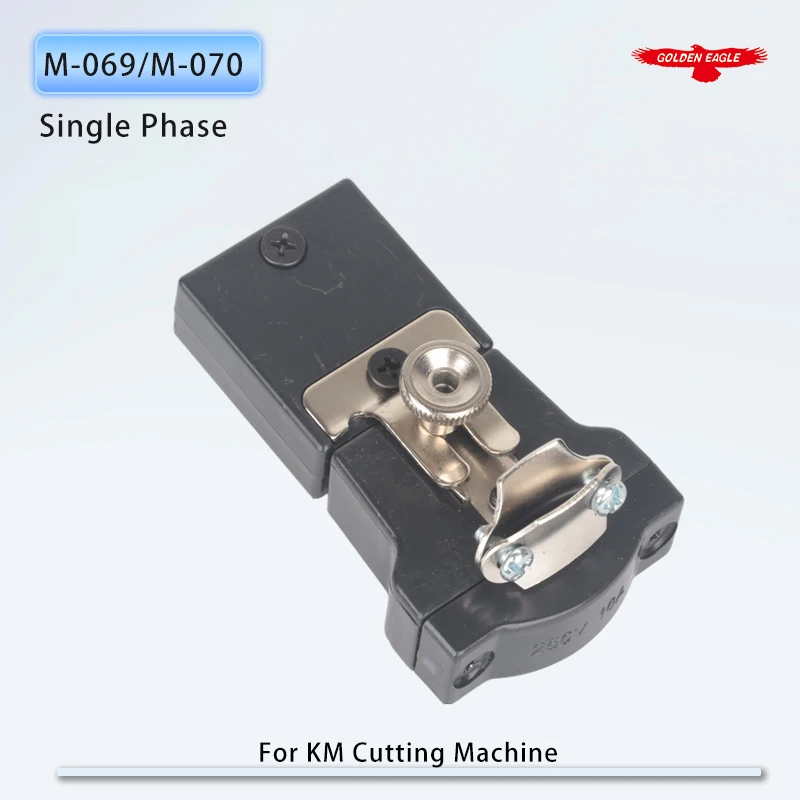 M-069/M-070 Attachment Plug&Terminal Block (Socket) ASM. For KM Straight Cutting Machine Parts Accessories Single Phase