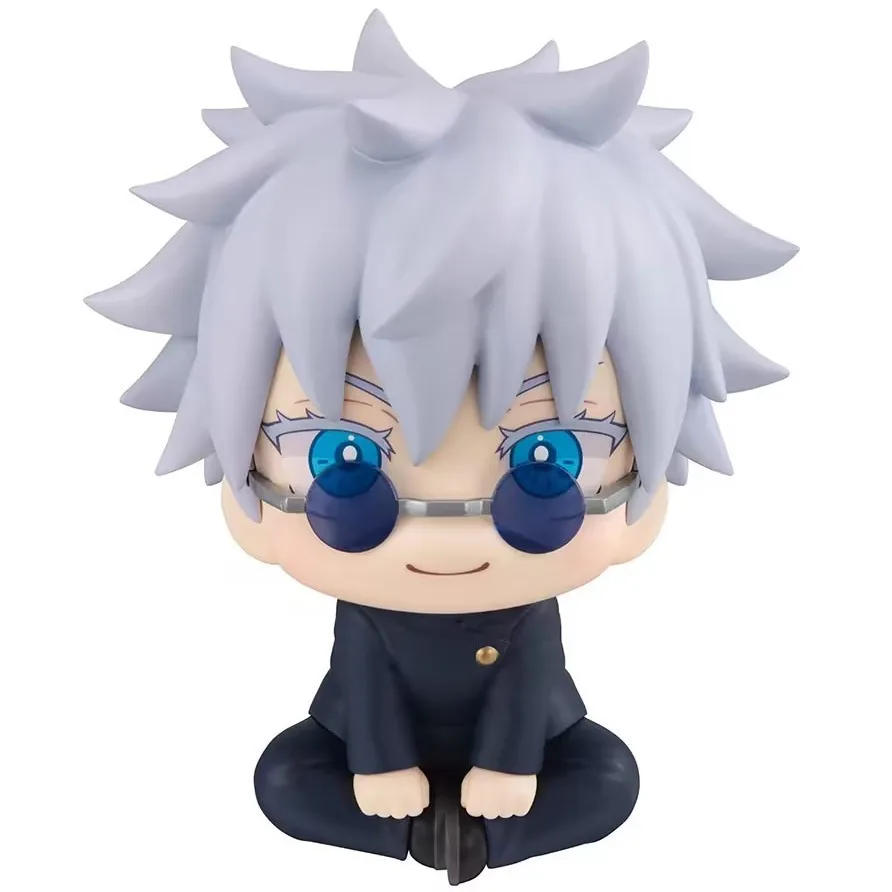 10cm Look up Anime Fushiguro Megumi Jujutsu Kaisen Figure Gojo Satoru Action Figure Q Version Doll Geto Suguru Statue Toy