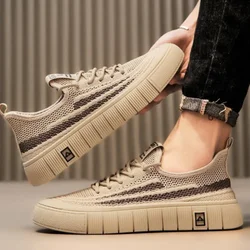Sneakers Man High Quality Vulcanize Shoes for Men Non-slip Running Sports Casual Walking Comfortable Size 45 44 Elegant Trendy
