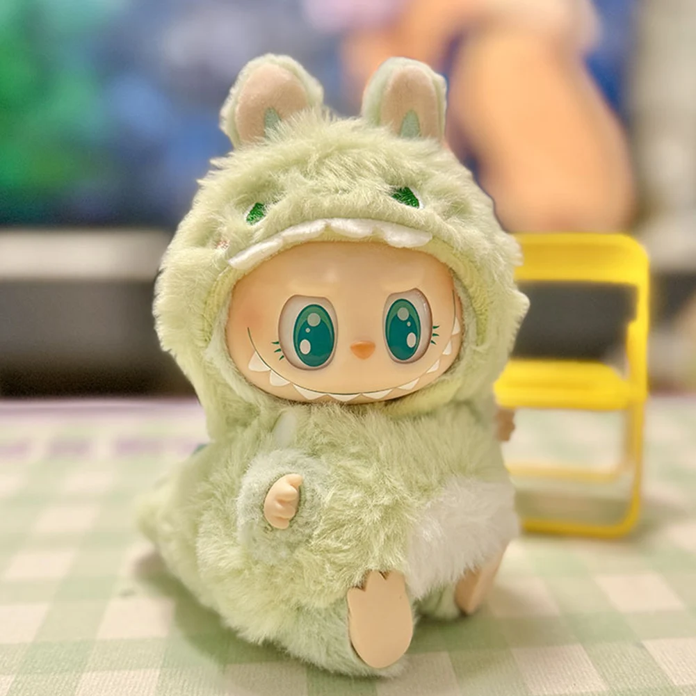 Doll Clothes Pendant Set For LABUBU Clothes Cute Doll Changing Clothes Ornament DIY Dolls Accessories Christmas Gift Kids Toys