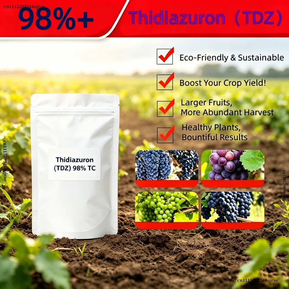 Plant Growth Enhancer Fertilizer - Thidiazuron (TDZ) for Stronger Roots, Bigger Blooms, and Higher Harvest