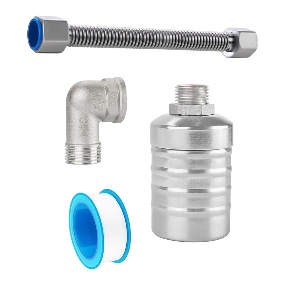 Home Water Management Stainless Steel Float Valve Float Mechanism Valve Easy Installation Float Valve Water Tank Accessory