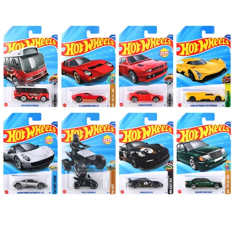 Hot Wheels 2025 Custodia in scala 1:64 Modello di auto Giocattoli Veicolo pressofuso, Vendita speciale genuina Nuovo non aperto