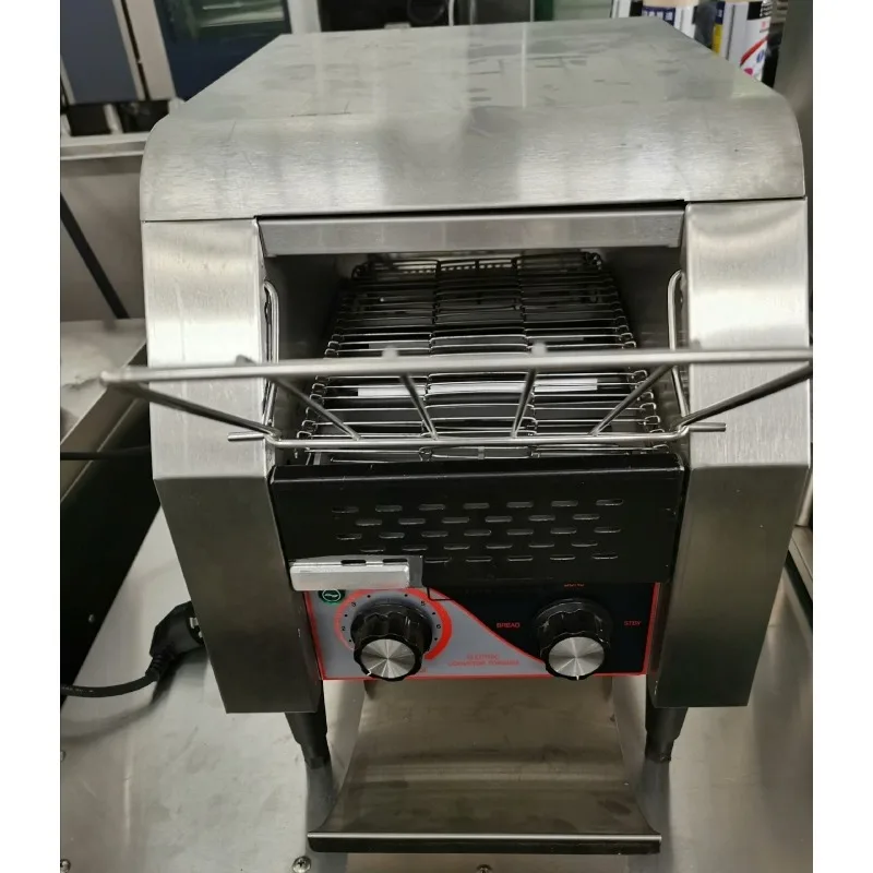 Commercia Stainless Steel Heavy Industrial Toasters Speed Options Countertop Electric Equipment 1pcs