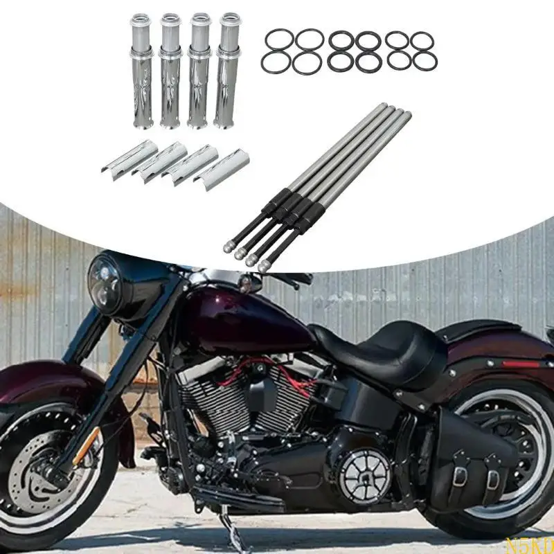 

N5KD Adjustable Pushrod Cover for Davidson 99-17 Twin Replacement Accessory