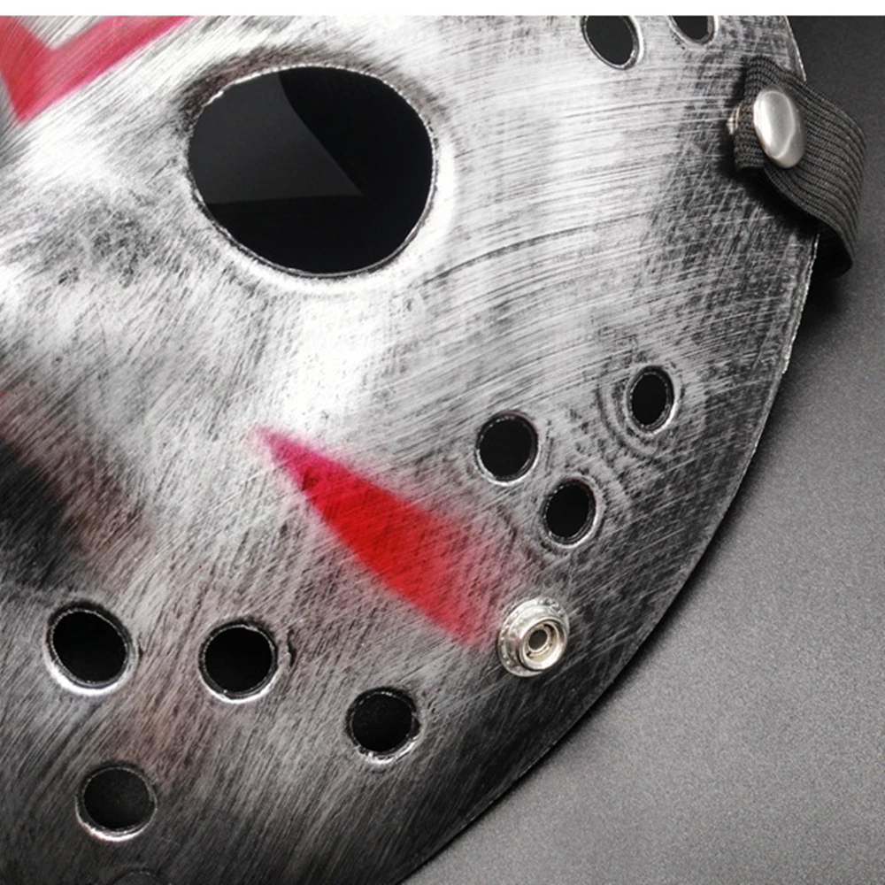 10 Stuks Horror Hockey Masker Halloween Horror Killer Jason Cosplay Kostuum Rekwisieten Horror Fancy Dress Party Masker Verstelbare Bandjes