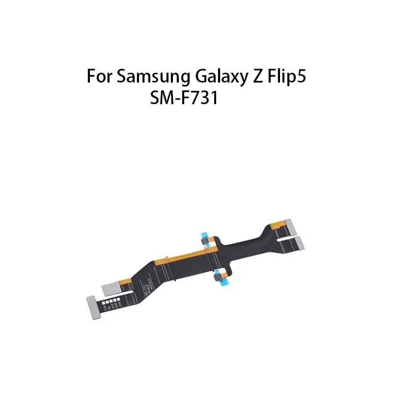 Orig Main Board Motherboard Connector Spin Axis Flex Cable For Samsung Galaxy Z Flip5 SM-F731