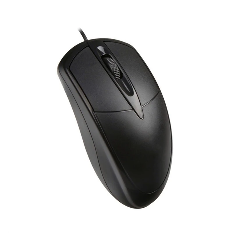 Mouse kabel netral 2.4Ghz ergonomis, Mouse nirkabel netral dengan kabel USB untuk PC, Laptop, bisnis, kantor, 1.2m