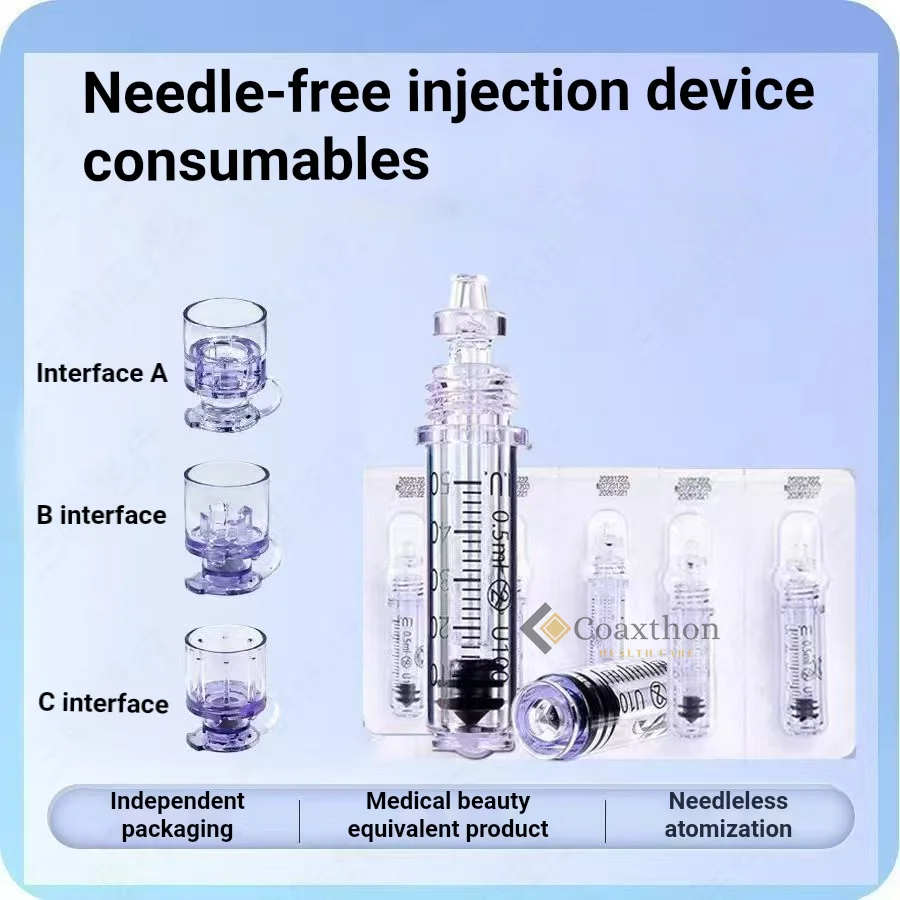sterile-ampoule-consumables-a-b-c-interfaces-connectors-for-needle‑free-injector-pen-precise-scale-medical-supplies-for-diabetes