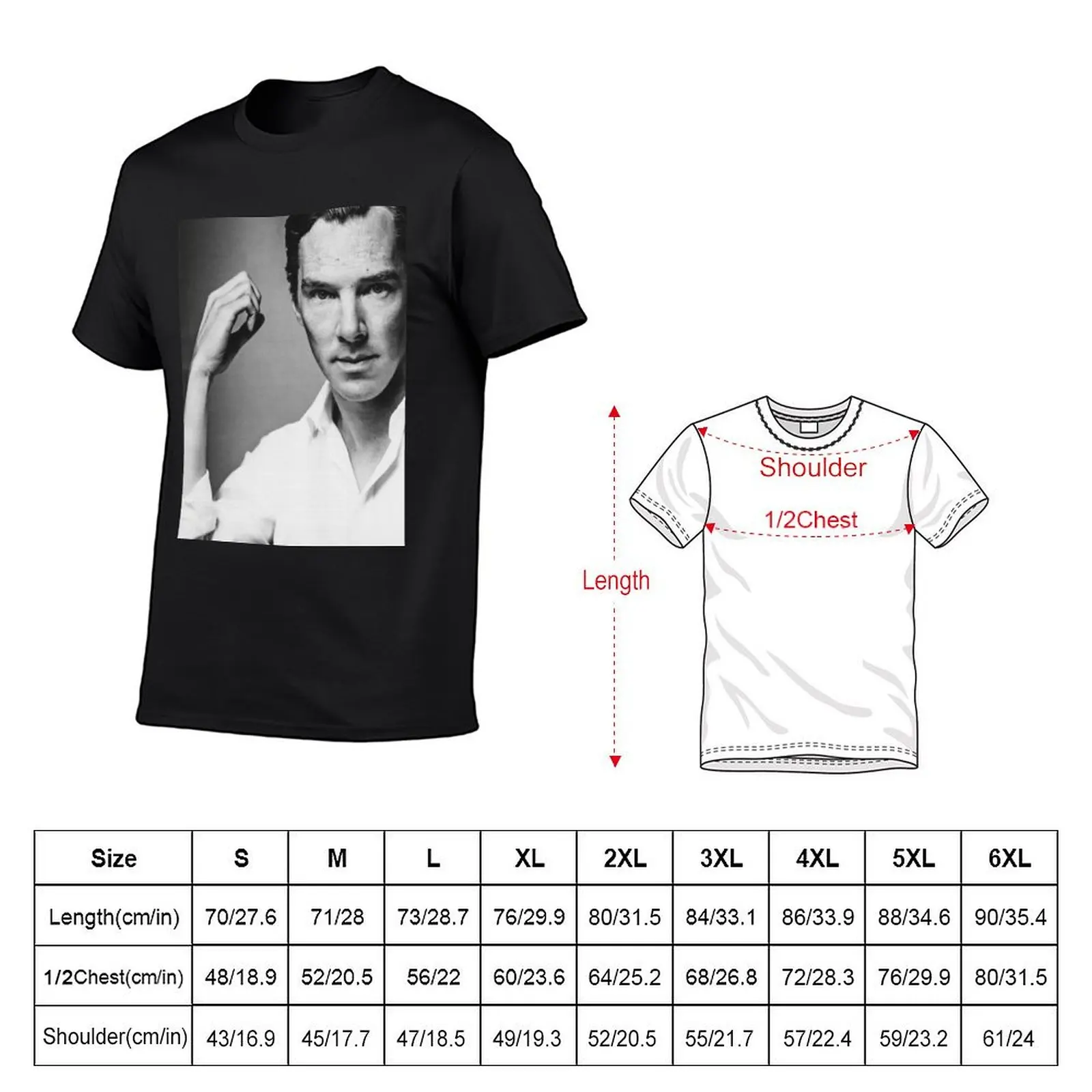 Benedict Cumberbatch T-Shirt rapper graphic tees customizeds funnys graphic t shirts men