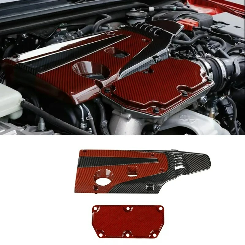 

Race-Inspired FOR Honda Civic Type R FL5 (11th Generation) Dry Carbon Fiber Engine Hood Air Intake Cover
