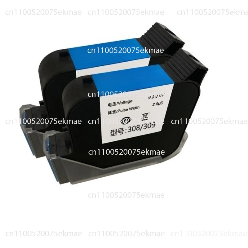 Suitable for 308/309 large nozzle ink cartridge 25.4mm inkjet printing machine large capacity fast drying ink cartridge