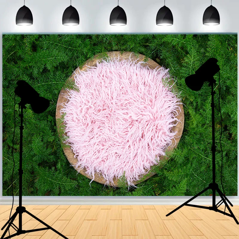 SHUOZHIKE Baby Newborn Floral Basket Photography Backdrops Props Children Birthday Party Photo Studio Background VT-01