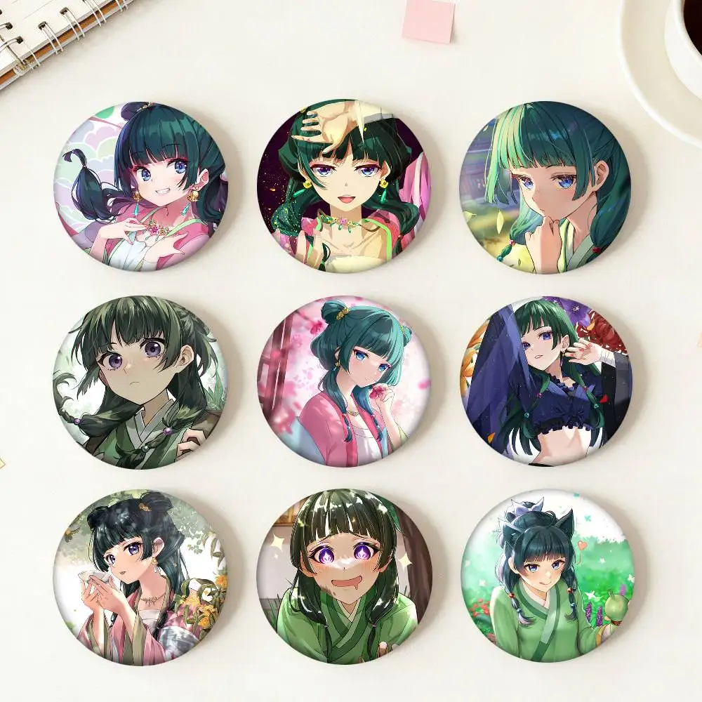 Anime The Apothecary Diaries Maomao Round Badges Can Be Used To Decorate Clothes And Backpack Pins