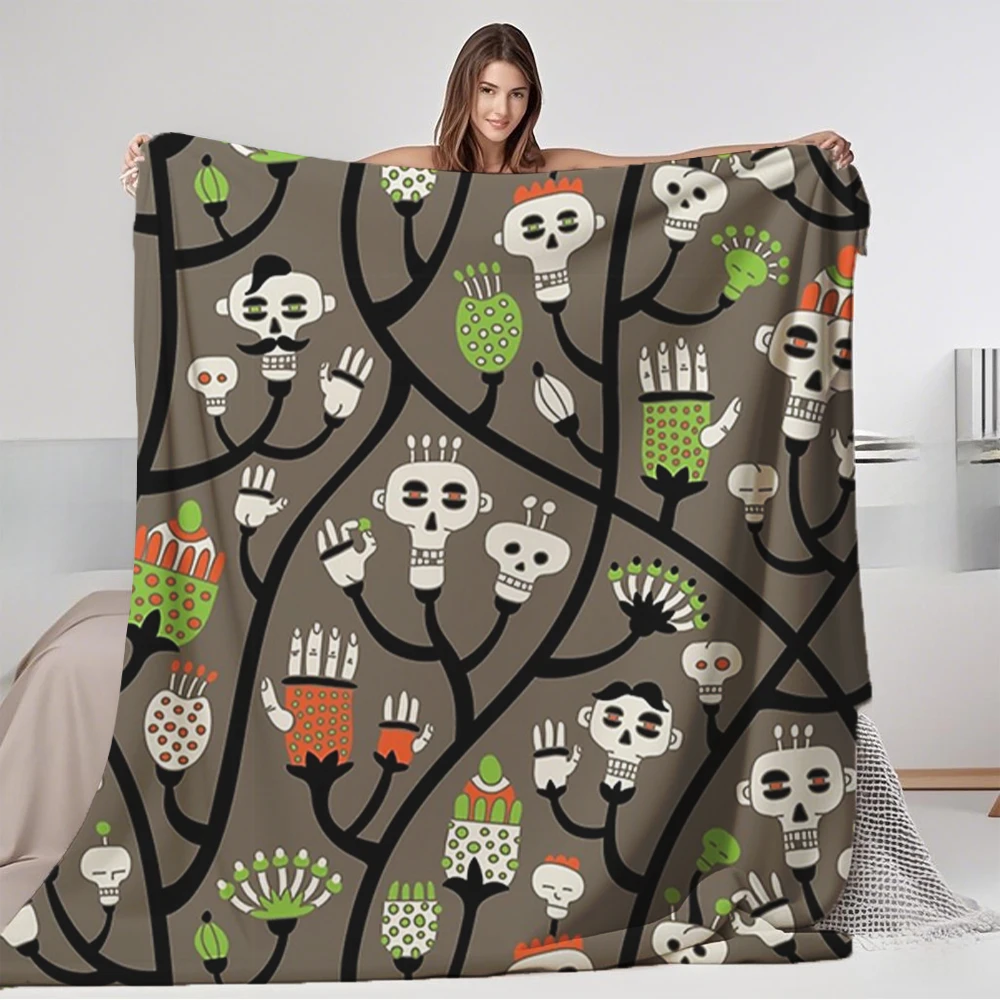 Abstract Flannel Blanket Strange And Unusual Duvet Cover Duvet Cover Blankets For Pets Living Room Car With Ultra-Soft Touch