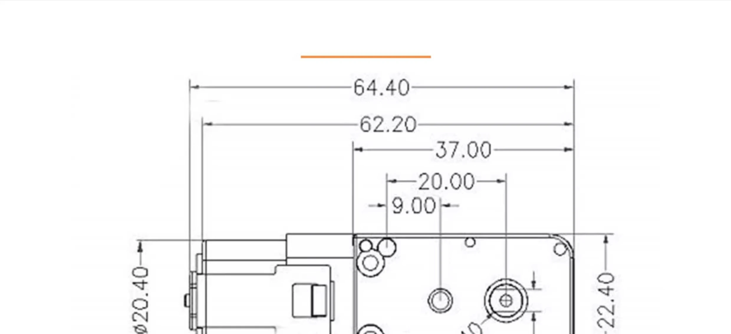Roboter-Smartcar Metallgetriebe-Untersetzungsmotor Blau TT Motor 1:90 Einzelachse/Doppelachse – Detail 2