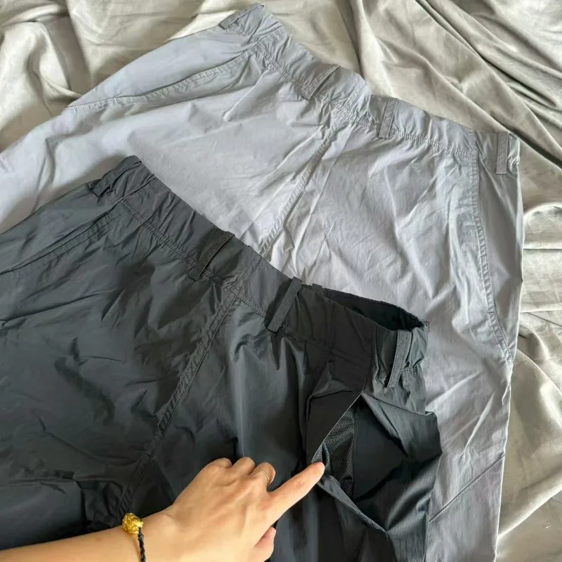 Pantaloni multitasche giapponesi Goldwin Machete Pantaloni da paracadutista neri grigi Uomo Donna Pantaloni larghi casual taglie forti di alta qualità