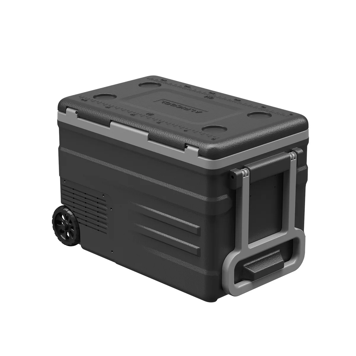 Alpicool Mini compresor de Panel Solar de 45L, refrigerador, congelador, Enfriador de Camping de zona única, función de 12V, 24V, plástico, capacidad de 40L