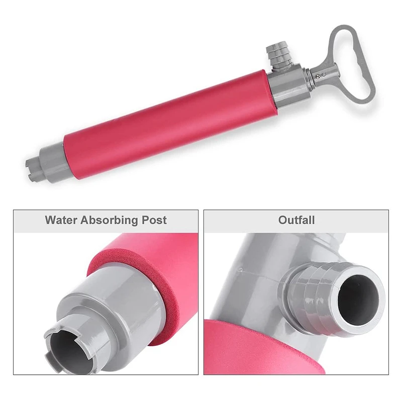 Manual Water Pump For Boats Bilge Pump Kayaks Canoes And Boats Sports Paddler's Bilge Hand Pump Hand Pumps Siphon Boat