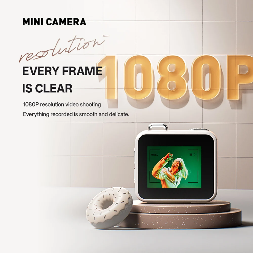 Y6000 CCD Mini Camera Student Children's Digital Camera 1080P HD Campus Portable Small Video Camera Mini Retro appearance Camera - Image 3