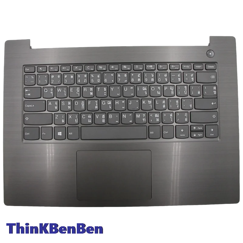 

TH Thai Iron Gray Keyboard Upper Case Palmrest Shell Cover For Lenovo V330 14 14IKB 14ISK 14ARR 5CB0Q64294