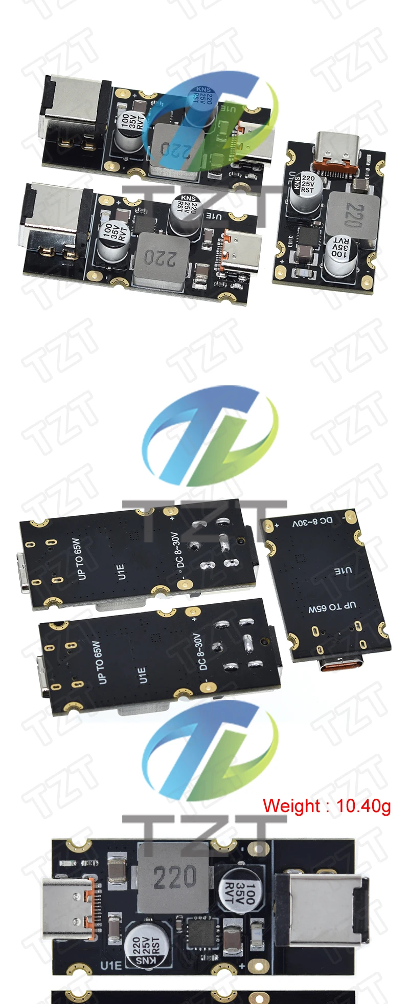 1/2PCS DC8-32V 3,25A 65W Step down modul QC4.0 QC3.0 Typ-C USB PD65W schnelle lade Adapter modul für Huawei SCP/FCP Apple PD – Detail 5