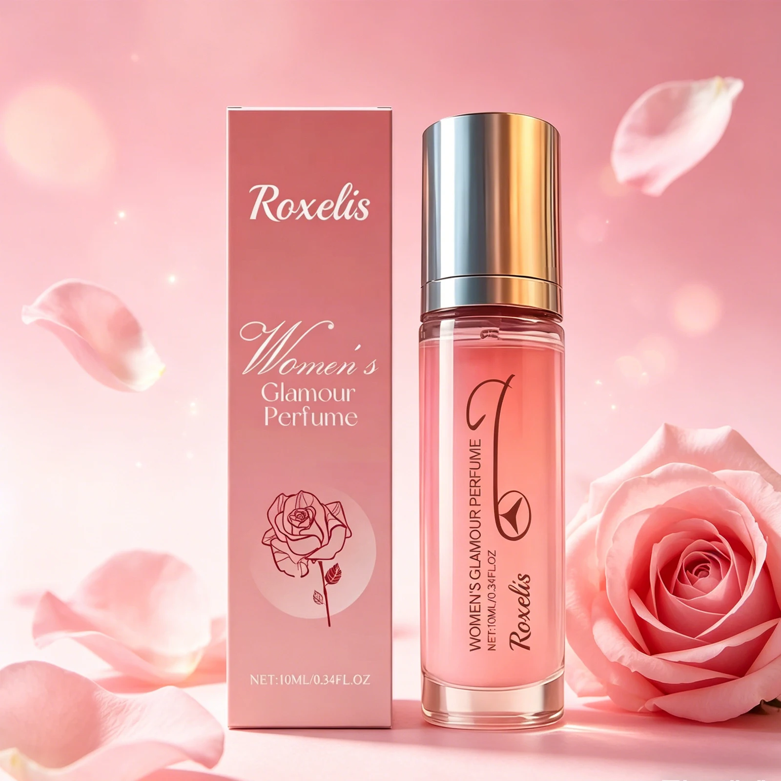 Roxelis 10ml Women's Eau De Toilette Exudes a Unique Charm With a Fresh and Lingering Fragrance Suitable for All Occasions