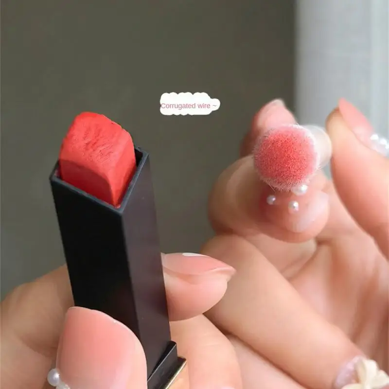 Smudge Brush Beauty Tools Multifunction Lipstick Brush Lip Liner Lip Brush Portable Aluminum Tube Lip Makeup Brush Lip Makeup