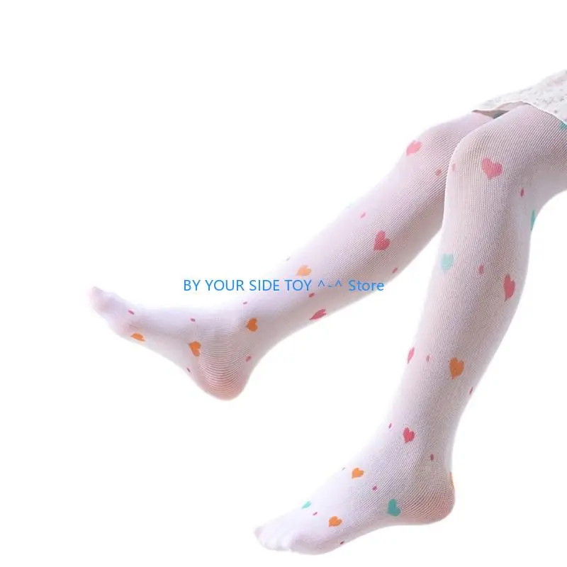 

2024 Thin Mesh Underpants Children's Long Socks Princess Stockings Breathable Pantyhose for 3-12T Girls U6XE