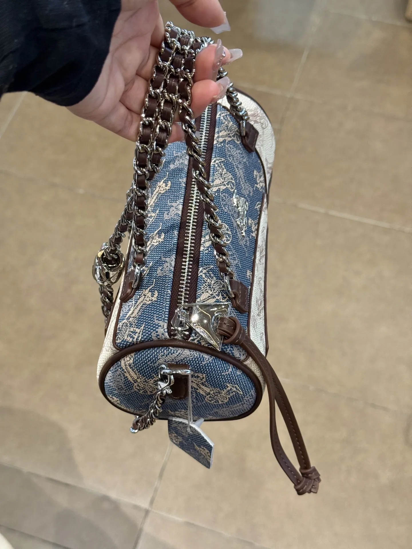 women's-handbag-brown-floral-box-style-with-pendant-commuter-versatile-shoulder-crossbody-bag-sweet-lady-style-leather-purse