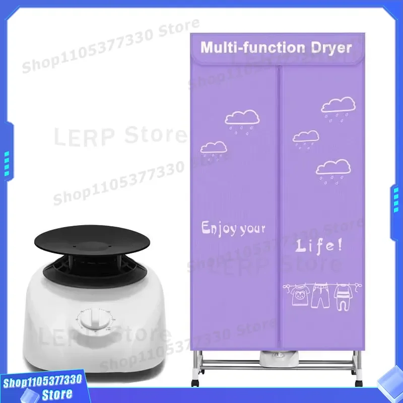Portable Clothes Dryer High Power Compact Electric Laundry Machine for Apartment Home Use New Arrival Fast Drying Mini Unit