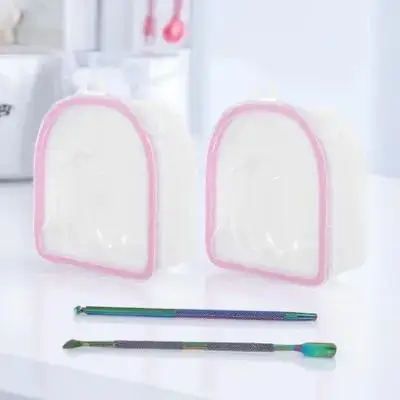 

1Set Nail Soaking Bowl Manicure Soak Off Spa Nail Art Remover Soaker Manicure Tools Salon Supplies Durable Comfortable Hand