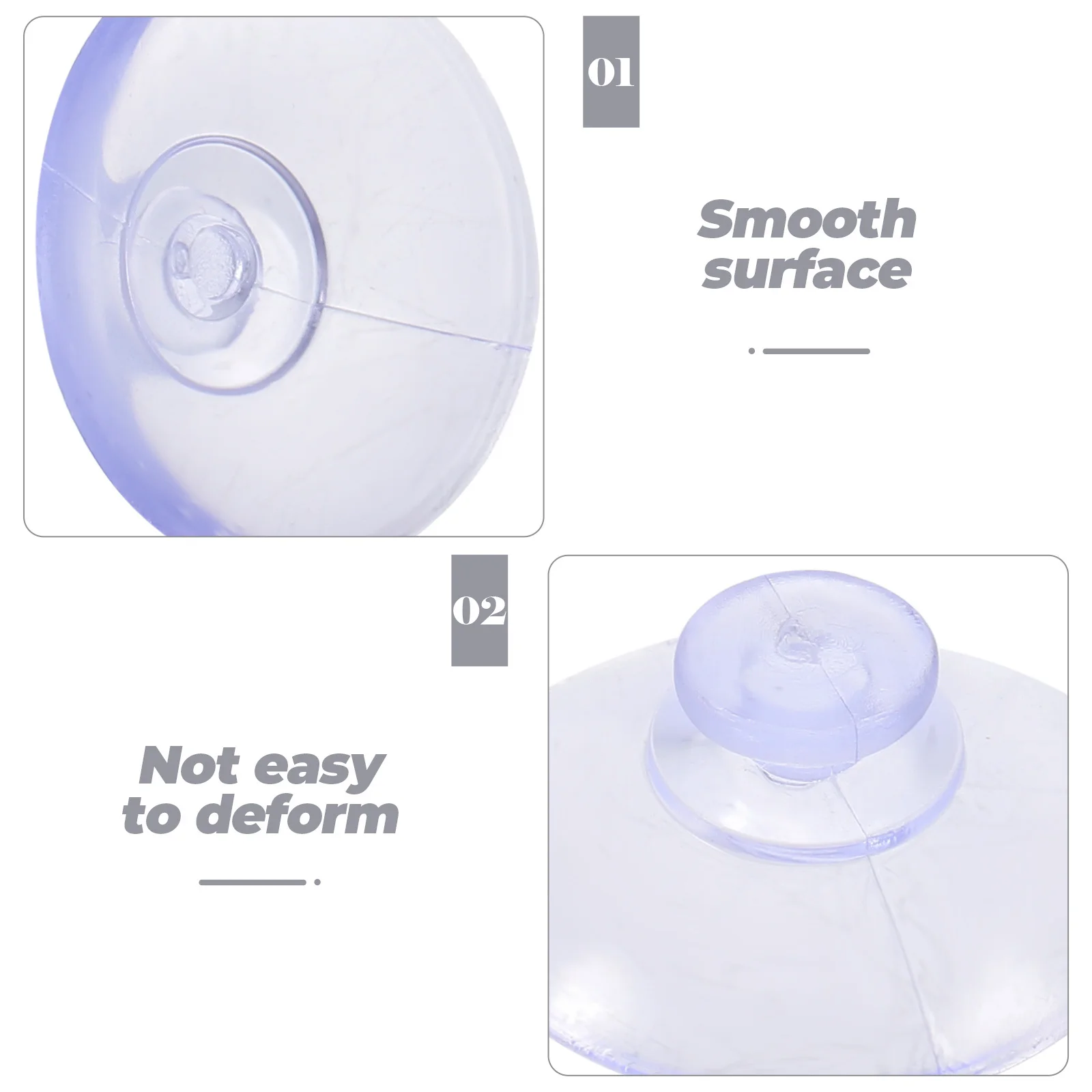 

100Pcs Small Suction Cup Hooks for Glass Table Tops Reusable Hanging for Bathroom Kitchen Small Suction Cups