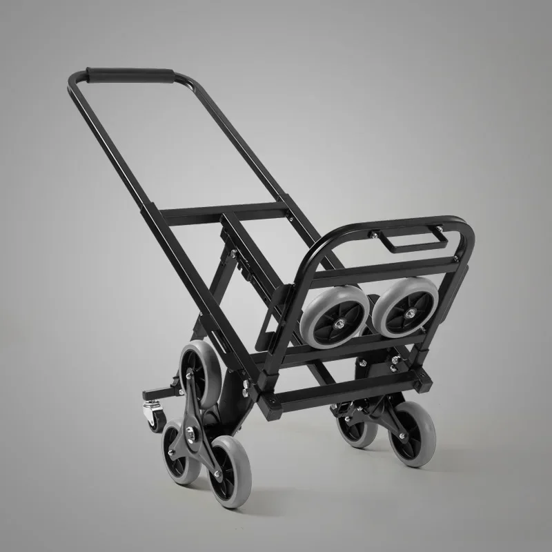 

Foldable Small Cart with Strong Load-bearing Capacity Suitable for Climbing Stairs and Flat Terrain Carbon Steel Frame