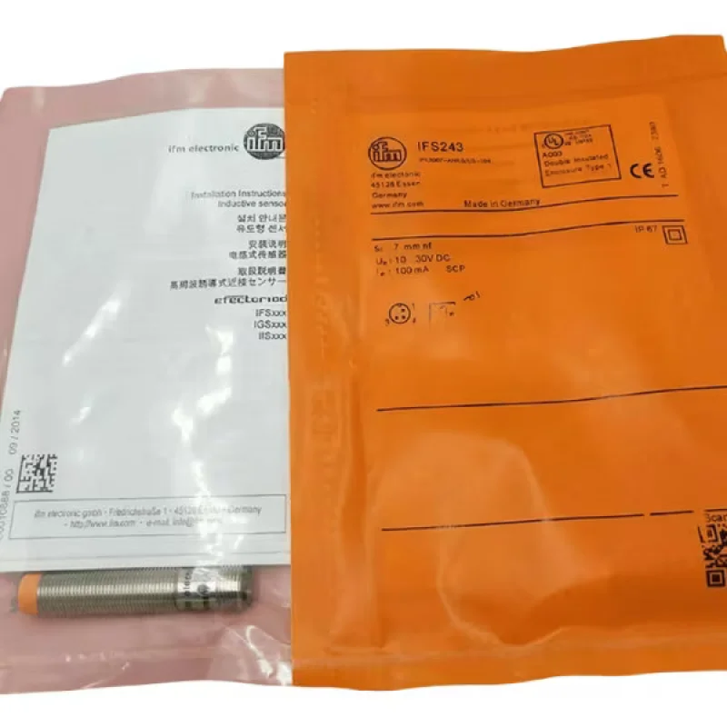 Brand New,   , Made in Germany Ifs243 Industrial Automation Sensor New    Industrial Automation Programmable Control