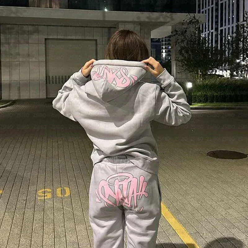 UK Sy-world Clothing Youths Hip Hop Men / Women Streetwear Pullover Top / Long Pants Casual Jogging Tracksuit Hoodies Trousers