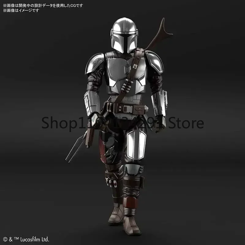 Originale Bandai Star Wars Serie animata Boba Fett Clone Trooper Mandalorian Death Trooper Regalo di compleanno Figura da collezione