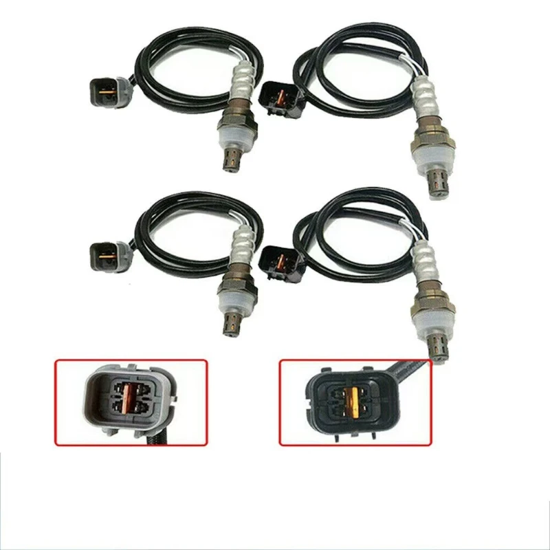 Oxygen sensors set of 4 Lambda upstream/downstream 234-4280 234-4655 234-4739 234-4741 for Mitsubishi Endeavor 3.8L 2004-2010